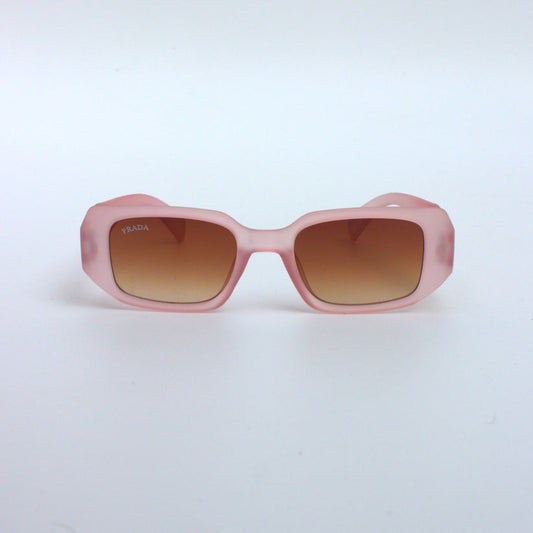 Pink-Matte-6953-Geometric-Sunglasses