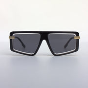 Black-6948-Oversize-Flattop-Funky-Sunglasses