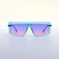 Blue-6948-Oversize-Flattop-Funky-Sunglasses