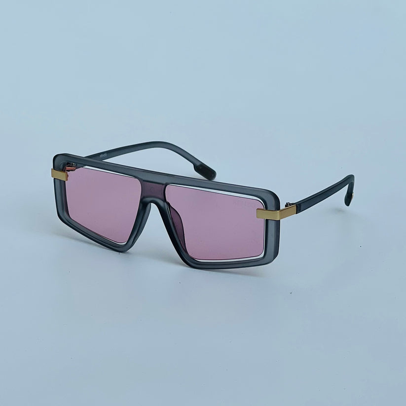 Grey-6948-Oversize-Flattop-Funky-Sunglasses