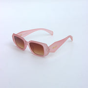 Pink-Matte-6953-Geometric-Sunglasses