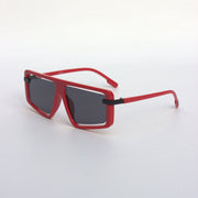 Red-6948-Oversize-Flattop-Funky-Sunglasses