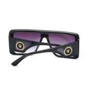 Oversize - Branded - 2937 - Black - Sunglasses