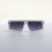 White-6948-Oversize-Flattop-Funky-Sunglasses