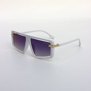 White-6948-Oversize-Flattop-Funky-Sunglasses