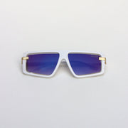 White-6948-Oversize-Flattop-Funky-Sunglasses