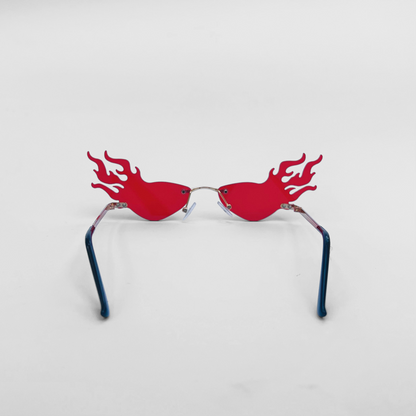 Fire-9197-Red-Funky-Sunglasses