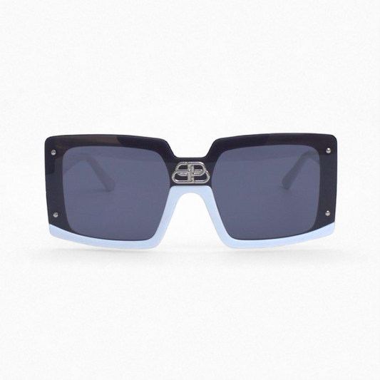 White-Halfrim-6958-Square-Sunglasses